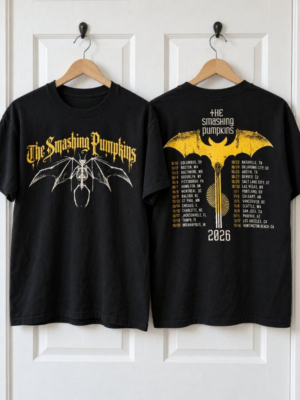 The Smashing Pumpkins Rats In A Cage Tour 2026 T-shirt